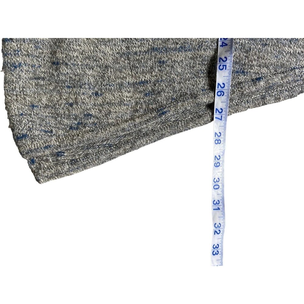 Womens Marled Asymmetrical Cashmere Blend Tunic Sweater Size XS Petite Luxury - Picture 11 of 12